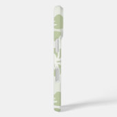 Elegant Muted Sage Hibiscus Pattern Case-Mate iPhone Case (Achterkant / Rechts)