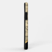 Elegant muziekblad Case-Mate iPhone case (Achterkant/rechts)