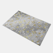 elegant muzieknoten patroon deurmat (Schuin)