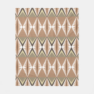 Elegant naadloos patroon met etnische motieven. Fo Fleece Deken