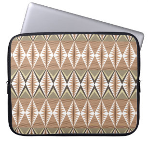 Elegant naadloos patroon met etnische motieven. Fo Laptop Sleeve