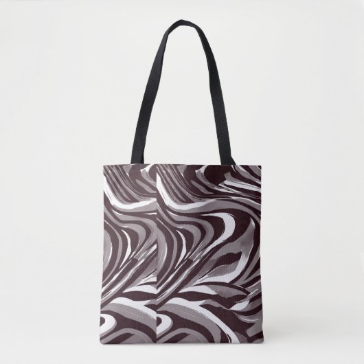 Elegant Naadloos Patroon Schouder Canvas tas (Voorkant)