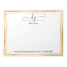 Elegant naam | Van het bureau van het Notitieblok