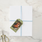 Elegant nabij een lente, cadeaulabel (Met Touw)