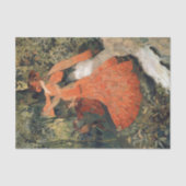 Elegant nabij een lente, ontkoppeld tissuepapier (Voorkant)