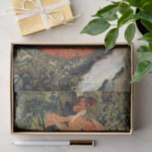 Elegant nabij een lente, ontkoppeld tissuepapier (Geschenk)