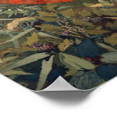 Elegant nabij een lente,  poster (Hoek)