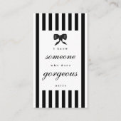 Elegant Nail Artist Beaty Salon Manicure QR Code  Visitekaartje (Voorkant)