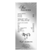 Elegant Nail Salon Makeup kunstenaar Cosmetoloog Reclamekaart (Achterkant)