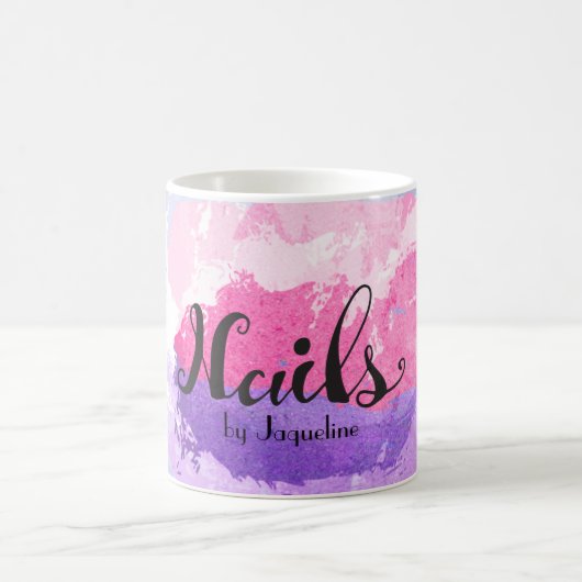 Elegant Nail-technicus Koffiemok (Center)