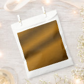 Elegant namaak geborsteld brons bedankzakje (Geknipt)