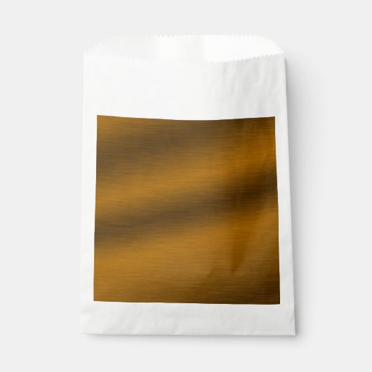 Elegant namaak geborsteld brons bedankzakje (Voorkant)