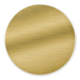 Elegant namaak geborsteld goud kunstwerk keramische knop