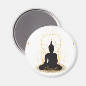 Elegant Namaste Buddha Magneet (Voorkant / Achterkant)