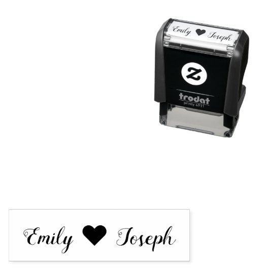 Elegant Names Zelfinktende Stempel (In situ)