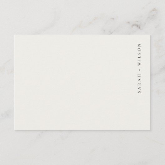 Elegant Napa Valley Vineyard Wedding QR Code RSVP Informatiekaartje (Achterkant)