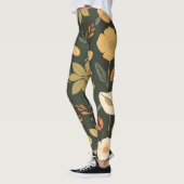 Elegant Natural Elements Leggings - Bold Digital P (Links)