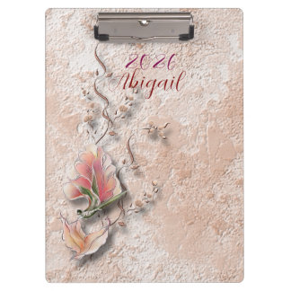 Elegant Nature Embossed  clipboard  Klembord