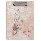 Elegant Nature Embossed clipboard  Klembord (Voorkant)