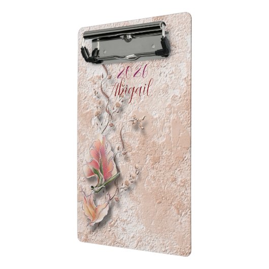 Elegant Nature Embossed mini clipboard  Mini Klembord (Angled2)