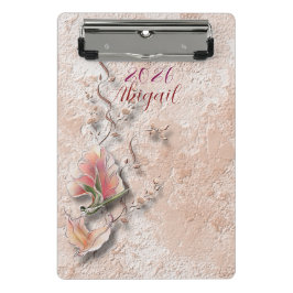 Elegant Nature Embossed mini clipboard  Mini Klembord