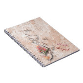 Elegant Nature Embossed photo notebook  Notitieboek (Rechterzijde)