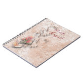 Elegant Nature Embossed spiral notebook  Notitieboek (Linkerzijde)