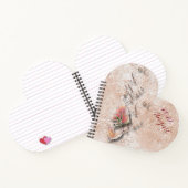 Elegant Nature Embossed spiral notebook Notitieboek (Binnen)