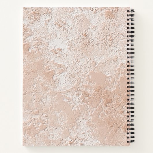 Elegant Nature Embossed spiral notebook Notitieboek (Achterkant)