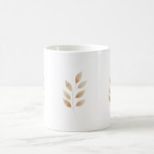 Elegant Nature-Inspired Coffee Cup in Neutral  Koffiemok (Center)
