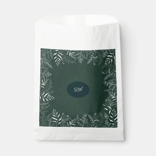 Elegant Nature-Inspired Gift Bedankzakje (Voorkant)