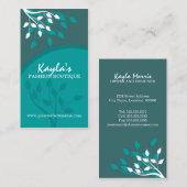 Elegant Natuur Design Visitekaartje (Voorkant / Achterkant)
