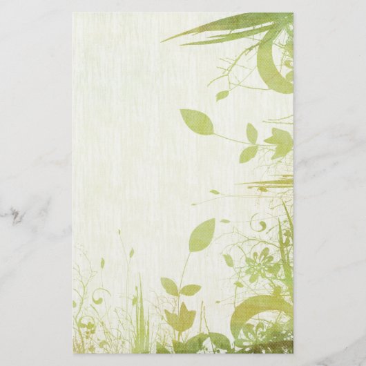 Elegant Natuur Thmed Stationery Briefpapier (Voorkant)