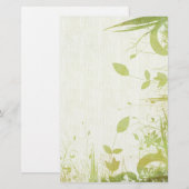 Elegant Natuur Thmed Stationery Briefpapier (Voorkant / Achterkant)