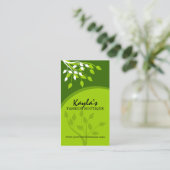 Elegant Natuur Visitekaartje (Staand voorkant)
