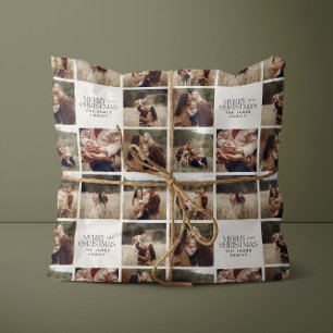 Elegant natuurlijk gebladerte moderne minimale mul cadeaupapier