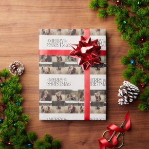 Elegant natuurlijk gebladerte moderne minimale mul cadeaupapier