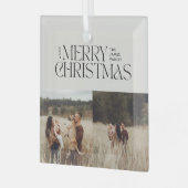 Elegant natuurlijk gebladerte moderne minimale mul glas ornament (Voorkant links)