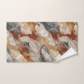 Elegant Natuursteen Marmeren Patroon Bad Handdoek (Handdoek)