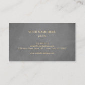 Elegant Nautical Compass Visitekaartje (Achterkant)