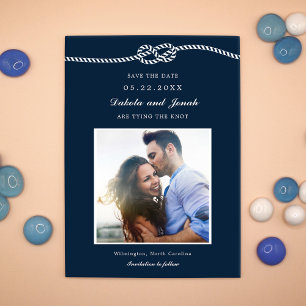 Elegant Nautical Knot Save the Date