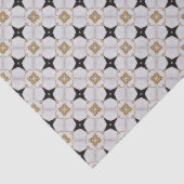 Elegant Nautical Navy and White Tissuepapier (Detail)