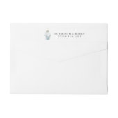 Elegant Nautical Seashell Modern Wedding (Achterkant)