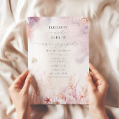 Elegant Nautical Underwater Verloving Kaart