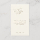 Elegant nautisch natuurlijk  Baby shower Informatiekaartje (Voorkant)