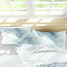 Elegant nautisch strand stofblauw Mr Mrs Wedding