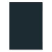 Elegant Navy and Dusty Blue Botanical Kaart (Achterkant)