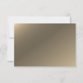 Elegant Navy Blue and Gold Graduation Party Bedankkaart (Achterkant)