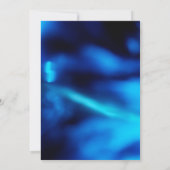 Elegant Navy Blue Business Jubileum Uitnodiging (Achterkant)