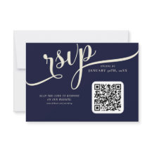 Elegant Navy Blue en Cream Tulip Bruiloft